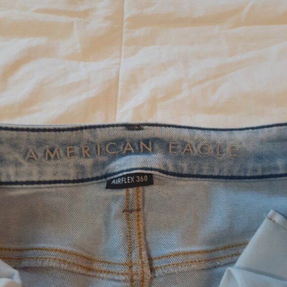 American Eagle Men's Distressed Denim Jeans 32 Waist 34 Length - Picture 6 of 8